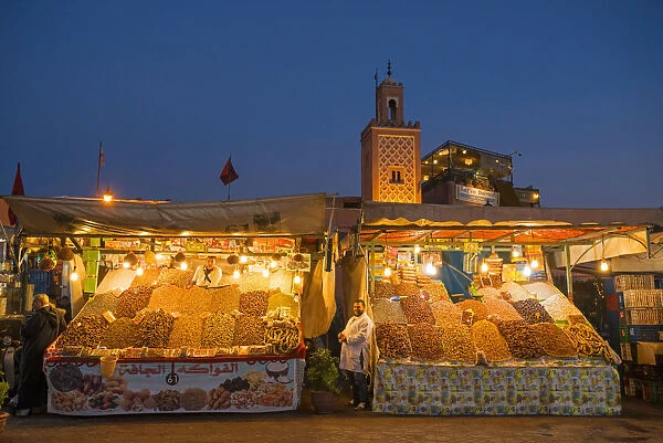 Jemaa el-Fnaa place, Marrakech, Morocco