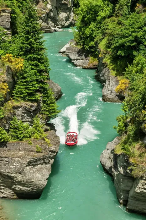 Framed Print : Jet Boat on Shotover River, South Island, New Zealand Framed Print : Jet Boat on Shotover River, South Island, New Zealand