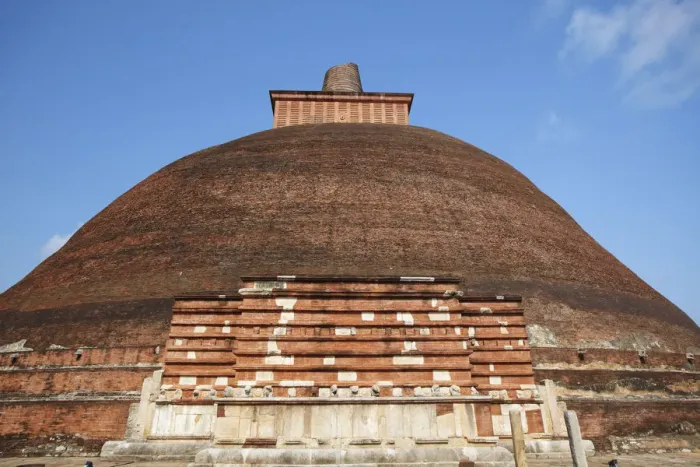 Framed Print : Jetavana Dagoba, Anuradhapura, (UNESCO World Heritage Site), North Central Province