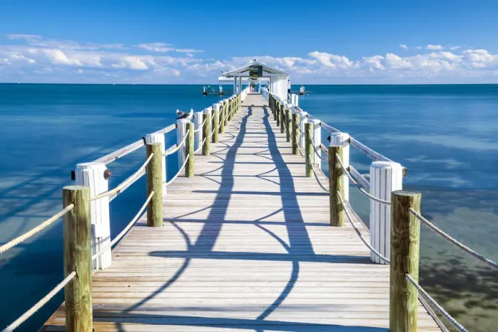 Framed Print : Jetty, Islamorada, Florida Keys, USA Framed Print : Jetty, Islamorada, Florida Keys, USA