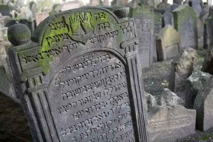 Framed Print : Jewish Cemetary, Prague, Czech Republic