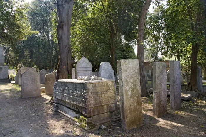 Framed Print : Jewish cemetery, Lido Island, Venice, Veneto, Italy Framed Print : Jewish cemetery, Lido Island, Venice, Veneto, Italy