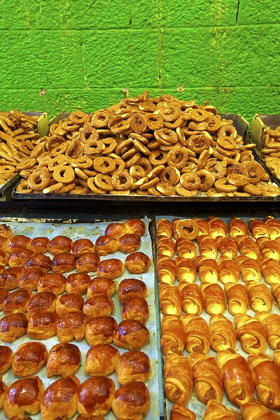 Jewish Pastry Shop In Mahane Yehuda Market, Jerusalem, Israel, Middle East