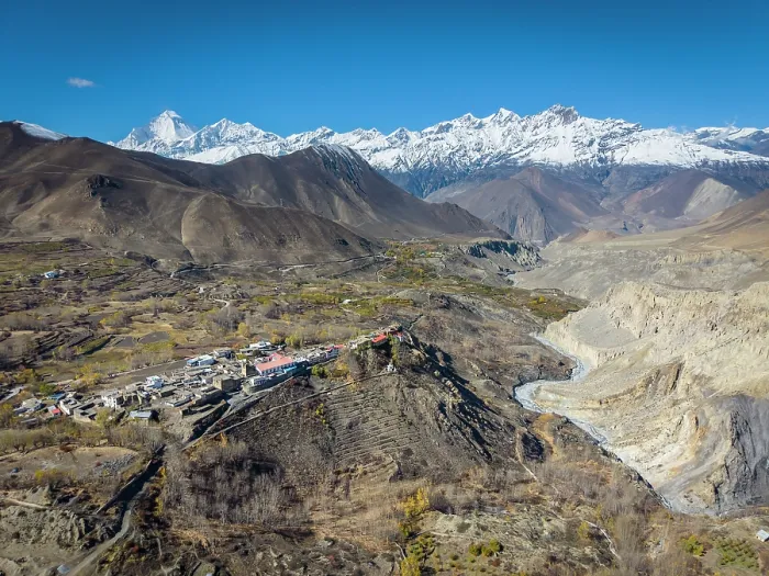 Framed Print : Jharkot village nr Muktinath, Lower Mustang, Nepal Framed Print : Jharkot village nr Muktinath, Lower Mustang, Nepal