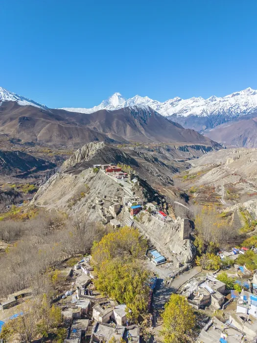 Framed Print : Jhon village near Muktinath, Lower Mustang, Nepal Framed Print : Jhon village near Muktinath, Lower Mustang, Nepal