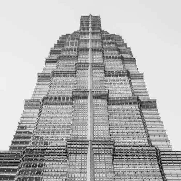 Framed Print : Jin Mao Tower, Lujiazui, Pudong, Shanghai, China Framed Print : Jin Mao Tower, Lujiazui, Pudong, Shanghai, China