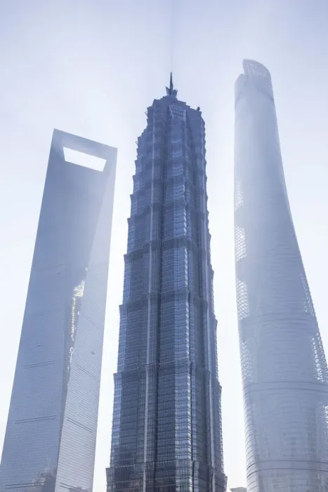 Framed Print : Jinmao Tower, Shanghai World Financial Center & Shanghai Tower, Pudong, Shanghai Tower Framed Print : Jinmao Tower, Shanghai World Financial Center & Shanghai Tower, Pudong, Shanghai Tower