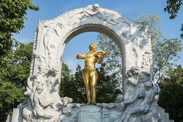 Johann Strauss Denkmal, Stadtpark, Vienna, Austria