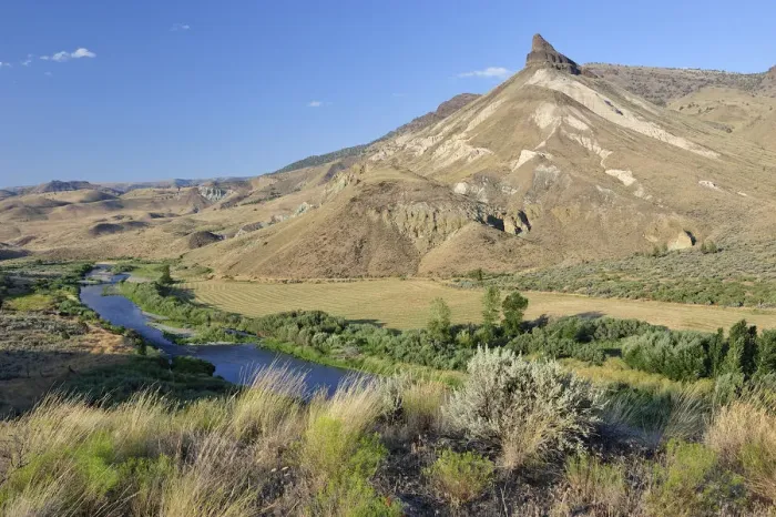 Framed Print : John Day Fossil Beds National Monument, Oregon, USA