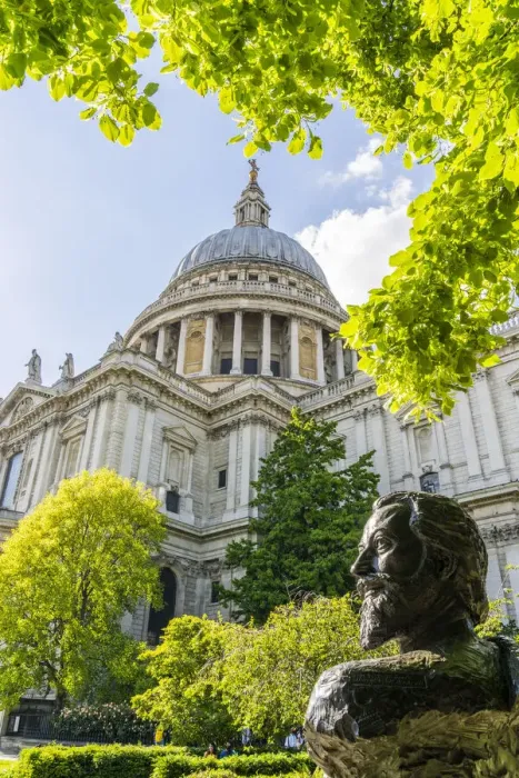 Framed Print : The John Donne Memorial bust by Nigel Boonham, St Pauls Cathedral, London, England, Uk Framed Print : The John Donne Memorial bust by Nigel Boonham, St Pauls Cathedral, London, England, Uk