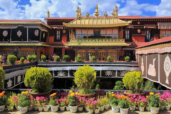 Jokhang temple, Lhasa, Tibet, China