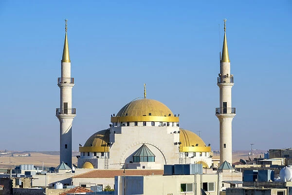 Jordan, Madaba Governorate, Madaba. King Hussein Mosque