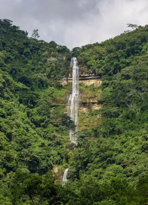 Framed Print : Juan Curi Waterfall near San Gil, Santander Department, Colombia Framed Print : Juan Curi Waterfall near San Gil, Santander Department, Colombia