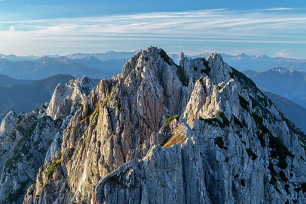 Julian Alps from Mangart, Slovenia