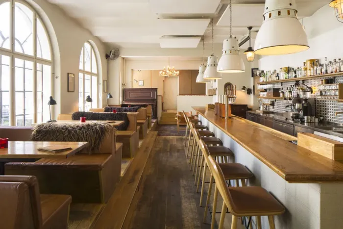 Framed Print : July 2015. Bar, Chairs, Contemporary, Copenhagen Framed Print : July 2015. Bar, Chairs, Contemporary, Copenhagen