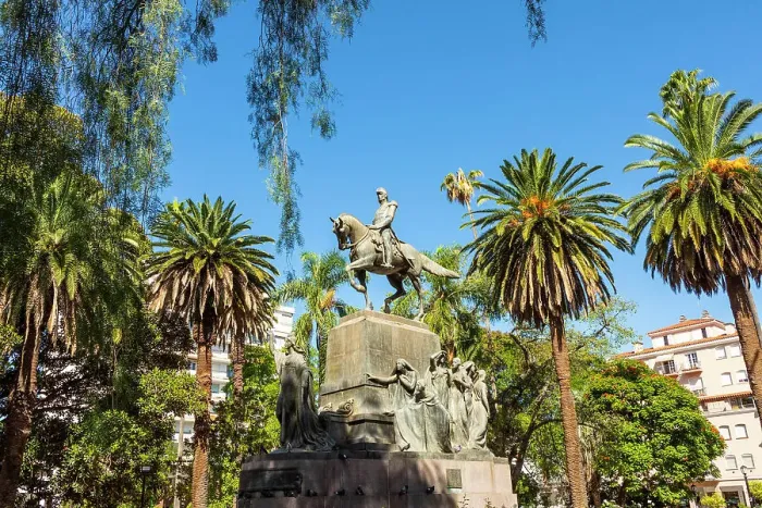 Framed Print : July 9th Square, Salta City, Salta, Argentina Framed Print : July 9th Square, Salta City, Salta, Argentina