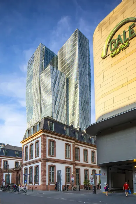 Framed Print : Jumeirah Frankfurt Hotel, Frankfurt, Hesse, Germany
