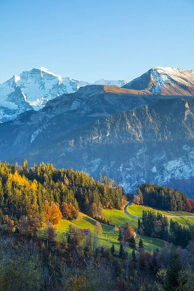 Jungfrau from Beatenberg, Berner Oberland, Switzerland