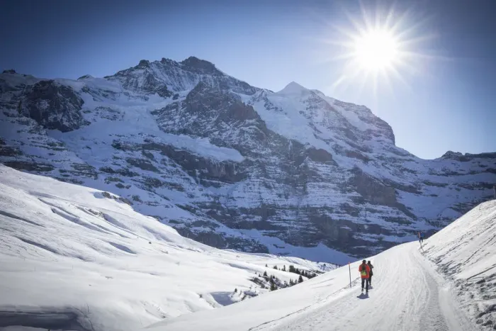 Framed Print : Jungfrau mountain from Kleine Scheidegg, Jungfrau Region, Berner Oberland, Switzerland Framed Print : Jungfrau mountain from Kleine Scheidegg, Jungfrau Region, Berner Oberland, Switzerland