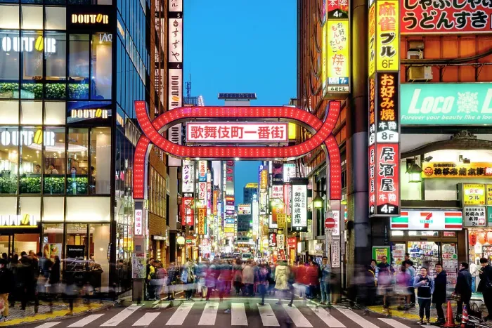 Framed Print : Kabukicho entertainment district, Shinjuku, Tokyo, Kanto, Japan Framed Print : Kabukicho entertainment district, Shinjuku, Tokyo, Kanto, Japan