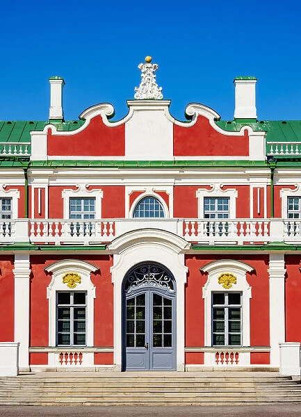 Kadriorg Palace and Art Museum, detailed view, Tallinn, Estonia