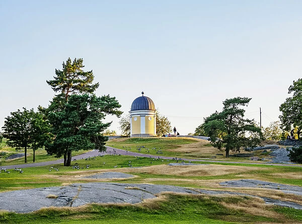 Kaivopuiston tahtitorni, observatory at the Kaivopuisto Park, Helsinki, Uusimaa County, Finland