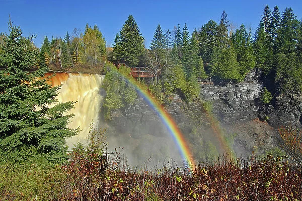 Kakabeka Falls on the Kaministiquia River Kakabeka Falls Provincial Park, Ontario, Canada