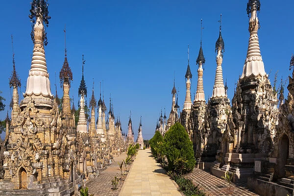 Kakku Pagodas (AKA Mwe Taw Kakku Pagodas Complex), Taunggyi District, Shan State, Myanmar