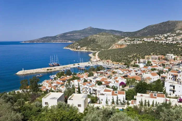 Framed Print : Kalkan, Mediterranean Coast, Turkey Framed Print : Kalkan, Mediterranean Coast, Turkey