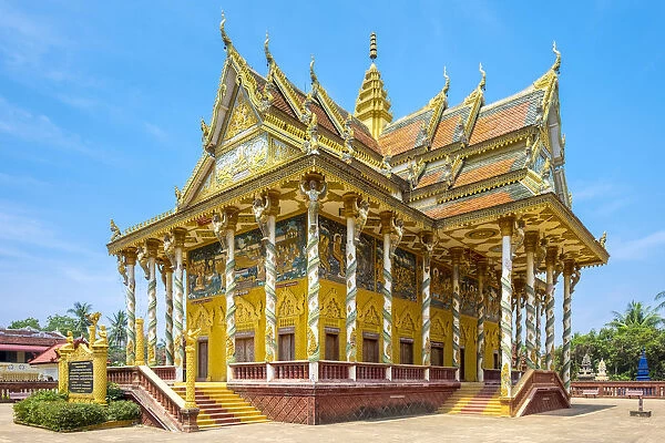 Kan Doeng Pagoda (Wat Kan Doeng), Battambang, Cambodia