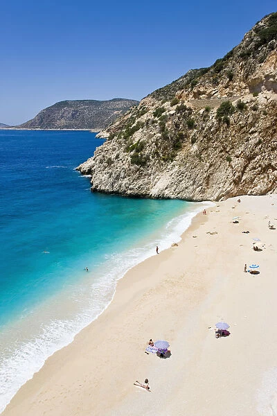 Kaputas beach near Kas, Mediterranean Coast, Turkey