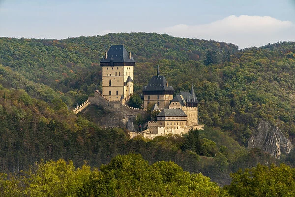 Karlstejn Castle, Karlstejn, Beroun District, Central Bohemian Region, Czech Republic