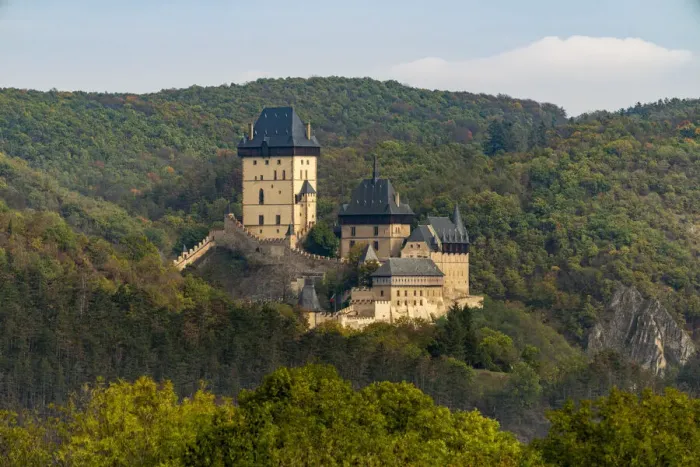 Framed Print : Karlstejn Castle, Karlstejn, Beroun District, Central Bohemian Region, Czech Republic Framed Print : Karlstejn Castle, Karlstejn, Beroun District, Central Bohemian Region, Czech Republic