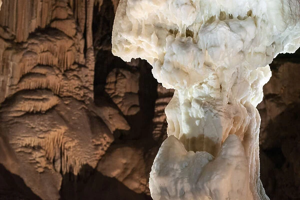 The Karst cave of Postojna, Slovenia