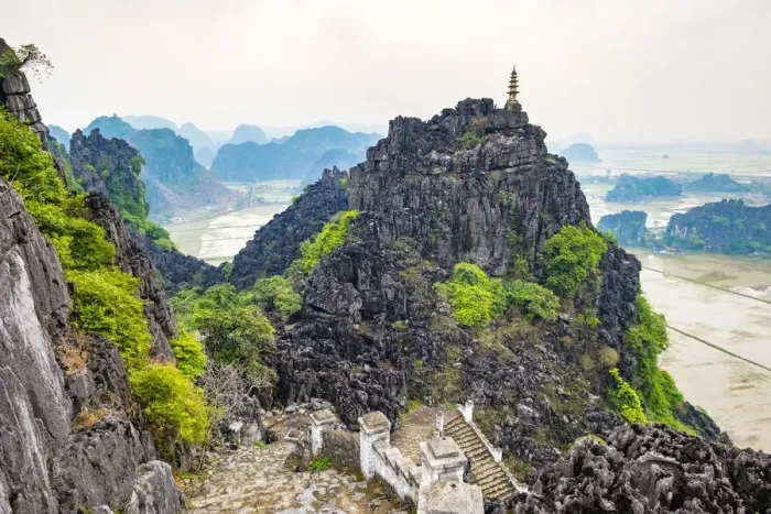 Framed Print : Karst mountain landscape at Hang Mua, Ninh H£i, Hoa Lư District, Ninh Binh Province, Vietnam Framed Print : Karst mountain landscape at Hang Mua, Ninh H£i, Hoa Lư District, Ninh Binh Province, Vietnam