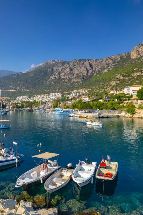 Framed Print : Kas Harbour, Kas, Turkey Framed Print : Kas Harbour, Kas, Turkey