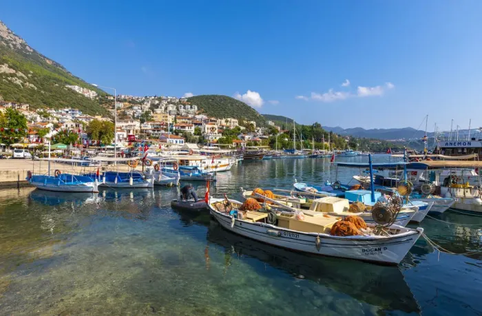 Framed Print : Kas Harbour, Kas, Turkey Framed Print : Kas Harbour, Kas, Turkey