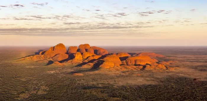 Framed Print : Kata Tjuta at sunrise, Aerial View, Red Center. Northern Territory, Australia Framed Print : Kata Tjuta at sunrise, Aerial View, Red Center. Northern Territory, Australia
