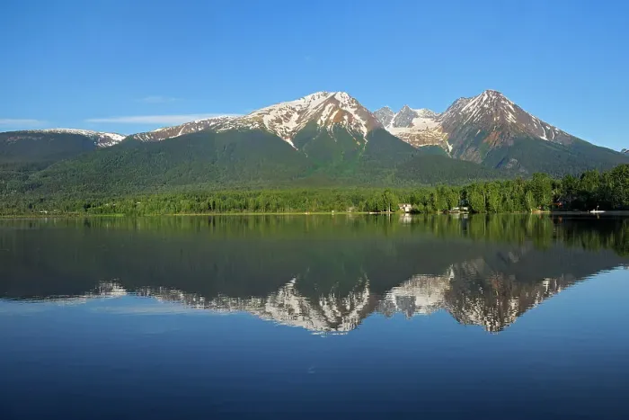 Framed Print : Kathlyn Lake reflection SMithers, British Columbia, Canada Framed Print : Kathlyn Lake reflection SMithers, British Columbia, Canada