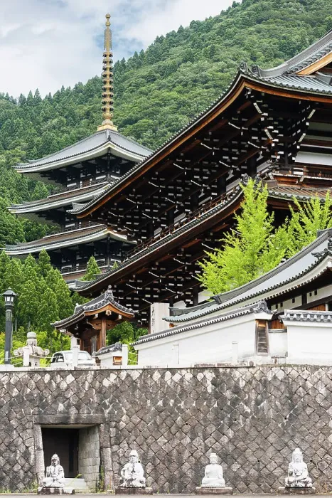 Framed Print : Katsuyama, Seidaiji Temple is home to the Echizen Great Buddha and 1, 281 smaller Buddha statues lining the walls of the Butsuden building. Japan Framed Print : Katsuyama, Seidaiji Temple is home to the Echizen Great Buddha and 1, 281 smaller Buddha statues lining the walls of the Butsuden building. Japan