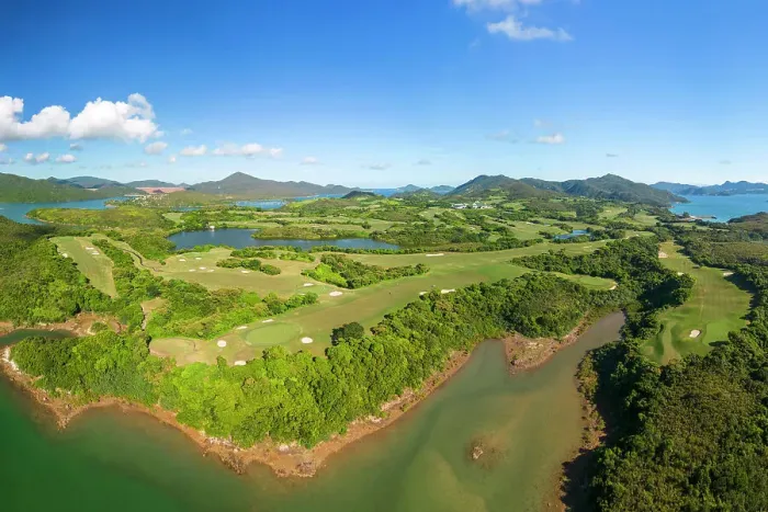 Framed Print : Kau Sai Chau golf course, Saikung, New Territories, Hong Kong Framed Print : Kau Sai Chau golf course, Saikung, New Territories, Hong Kong