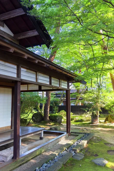 Framed Print : Kawarada-ke Samurai House on Samurai Residence Street, Kakunodate, Akita, Japan