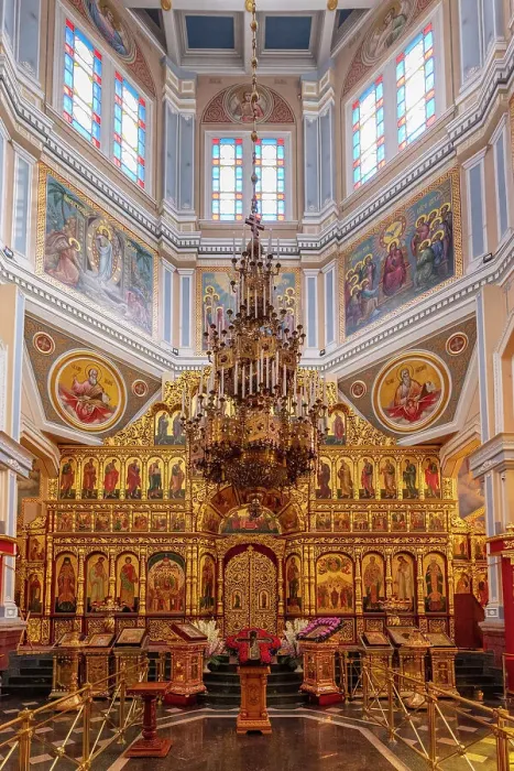 Framed Print : Kazakhstan, Almaty, Zenkov Russian orthodox cathedral interior Framed Print : Kazakhstan, Almaty, Zenkov Russian orthodox cathedral interior