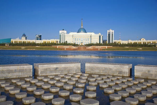 Kazakhstan, Astana, Ak Orda Presidential Palace of President Nursultan Nazarbayev