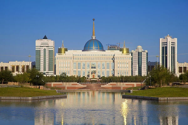 Kazakhstan, Astana, Ak Orda Presidential Palace of President Nursultan Nazarbayev