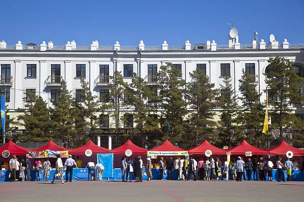 Kazakhstan, Astana, Country fair in the old city