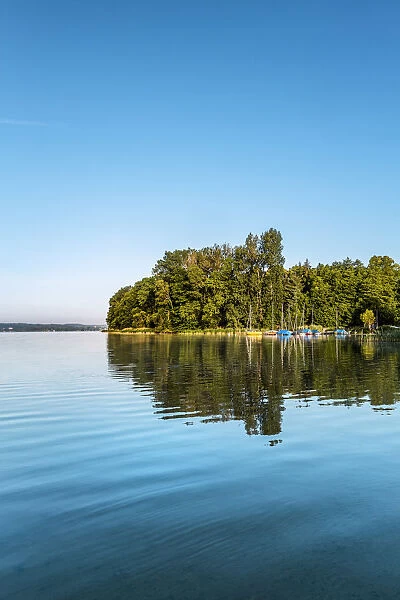 Keller lake, Holsteinische Schweiz, Baltic coast, Schleswig-Holstein, Germany