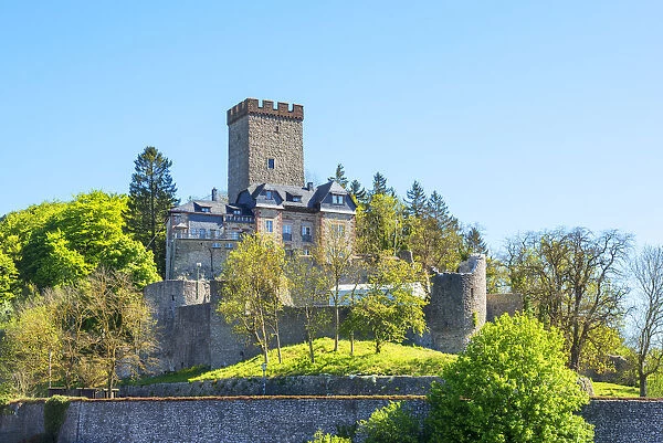 Kerpen castle, Kerpen, Eifel, Rhineland-Palatinate, Germany