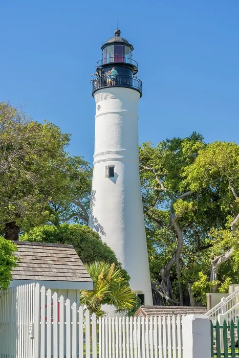 Framed Print : Key West Lighthouse, Key West, Florida Keys, Florida, USA