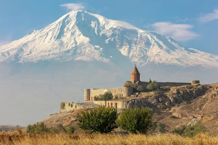 Framed Print : Khor Virap monastery and Mount Ararat, Lusarat, Ararat Province, Armenia Framed Print : Khor Virap monastery and Mount Ararat, Lusarat, Ararat Province, Armenia